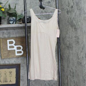Nearly Nude Womens Shaping Slip Tank 633573 Beige Brown M/L